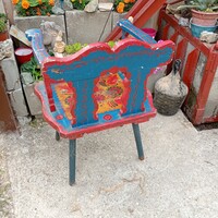 Horányi Ilus hagyatéka festett bútorok  szék 22