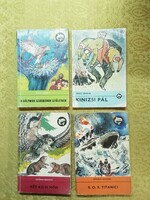 Delfin könyvek : Kinizsi Pál 1955!  A sólymok szabadnak születtek S Ő S Titanic  Két kicsi hód Külön