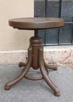 Thonet jelzett antik zongora szék