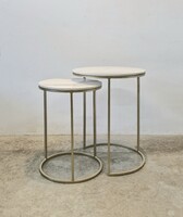 Lerakóasztal szett, side table, kisasztal