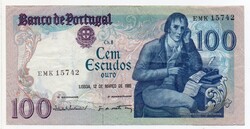 Portugália 100 portugál Escudo, 1985