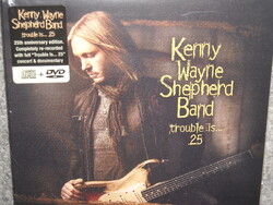 KENNY WAYNE SHEPHERD BAND TROUBLE IS... 25 cd+dvd CD ÚJ gyári bontatlan