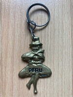 Perui táncos - kulcstartó
