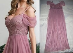 Maxi tüll ruha flitteres 42-s Ever Pretty mb:92-98 cm