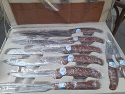 Wiss Mayer prémium evőeszköz / steak késkészlet bőröndben