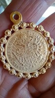 Osztrák magyar monarchia 1 dukát 1914 medál