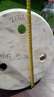 4.5kg. antik, vésett márvány talp, csaptelep tartó, hideg, meleg, zuhany, fürdőszoba kellék