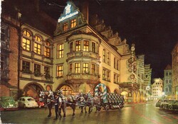 Képeslap: HB sör, Sörfesztivál München.