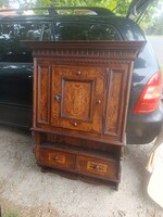 Barokk, intarziás fali téka. 1748 ból