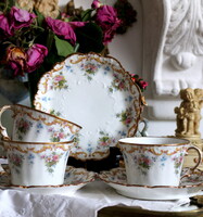 CMC Limoges antik francia porcelán teás szettek