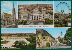 Képeslap - Ausztria 1967. - Wien / Bécs - mozaik