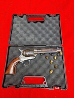COLT 45  REVOLVER RUBBER-BULLET  GAS ALARM CONVERTED FROM A LIVE FIREARM