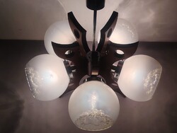 Space age mazzega stílusú űrkorszaki mennyezeti lámpa. Alkudható.