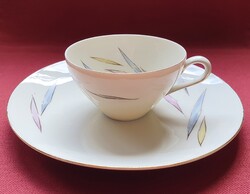 Winterling Marktleuthen Bavaria Petra német porcelán kávés teás reggeliző szett csésze kistányér tán