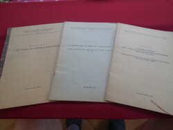 MTA. kiadványok 3 db ,  1958  , 1959 , 1956 - ból