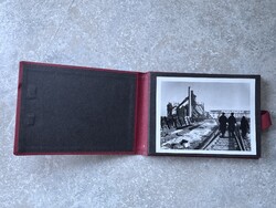 Sztálinváros (Dunaújváros) és a Dunai Vasmű építése – eredeti fotóalbum, 1950-es évek