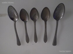 JÁTÉK KANÁL - 5 db - ANTIK - 9,6 x 1, 8 cm - 8,5 x 1,7 cm - HIBÁTLAN