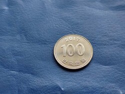 DÉL - KOREA 100 WON 2017 UNC! I SZUNSIN
