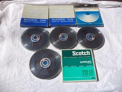 9db retro orsós szalag, Scotch, Miphon, Agfa (5168)