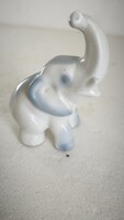 Retro vintage aqua aquincum ősz Szabó Antónia szerencsêthozó elefànt  porcelán