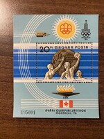 1976  Montreal - blokk**