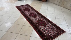 4396 Iráni Hamadan kézi gyapjú perzsa futó szőnyeg 80X290CM