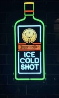 JAGERMEISTER LED NEON REKLÁMTÁBLA LÁMPA EREDETI