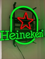 HEINEKEN NEON LED REKLÁMTÁBLA LÁMPA ÚJ!!