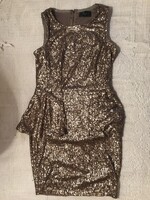 MŰVÉSZRUHA - OPERETTSZÍNHÁZBÓL - AX - TELJES FLITTER - hossz - 85 cm - mell - 76 cm - HIBÁTLAN