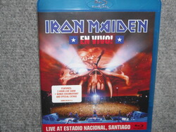 IRON MAIDEN EN VIVO Blu-Ray ÚJ gyári bontatlan