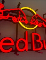 RED BULL NEON LED REKLÁMTÁBLA LÁMPA EREDETI