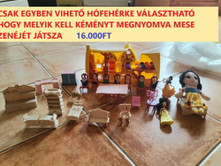 Hófehérke és a 7 törpe mini háza sok kiegészitővel KÉPEK SZERINIT ÁLLAPOTBAN