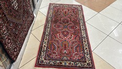 4140 Eredeti Iráni Sarogh kézi csomó gyapjú szőnyeg 66X135CM