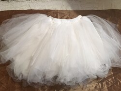 NŐI SZOKNYA - ÚJ - TÜLL - derék - 60 - 80 cm - hossz - 40 cm - HIBÁTLAN