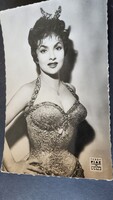GINA LOLLOBRIGIDA LOLLO SZÍNÉSZ ÉNEKES FOTÓMŰVÉSZ SZEXSZIMBÓLUM KORABELI EZÜST ZSELATINOS SZTÁR FOTÓ