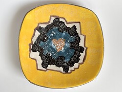 Hollóházi Gyöngyi Modernist Ceramic Bowl
