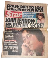 1981. január 13. USA - STAR MAGAZIN - BULVÁRLAP - BEATLES - JOHN LENON 1 HÓNAPJA HALOTT - YOKO ONO