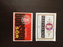Címke,papírcímke, söröscímke,reklám