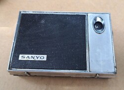 Japán Sanyo zsebrádió,  az 1960-as évek alkatrésznek