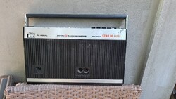 Ritka Videoton Star de Luxe – AM/FM rádió és kazettás magnó, magyar retró