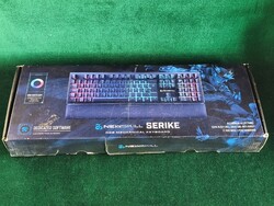 Newskill Serike RGB Mechanikus Gamer Billentyűzet - Red Switch (Hibátlan)