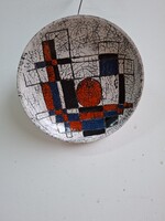 Benkő Ilona kerámia falitányér 23 cm