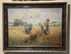 Betakarítás..50x70cm+k