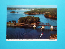 Képeslap (2) - Kanada - Ontario - Rose Point Narrows 1980-as évek