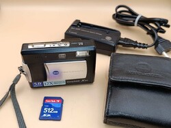 Konica Minolta Dimage X50 5MP miniatűr kompakt digitális Vintage fényképezőgép GYENGE AKKSI!