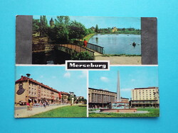 Képeslap (3) - Németország (NDK) - Merseburg mozaik 1960-as évek
