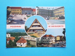 Képeslap (3) - Jugoszlávia (Bosznia-Hercegovina) - Derventa mozaik 1970-es évek