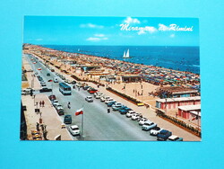 Képeslap (2) - Olaszország - Miramare di Rimini 1960-as évek