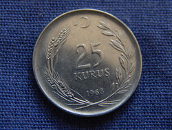Törökország 25 Kurus 1968
