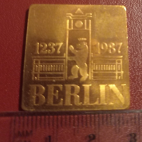 VEB Münze der DDR aranyozott emlékérem Berlin